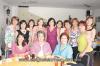 Lupe Villarreal de Estrada, Margarita Rivera, Malena Luengo, la festejada, Gaby Ramos de Tueme, Zoila Valdés de Muñoz, Mayela Garza, Silvia Garza de Pérez, Lourdes Muñoz de López Barrio, Gloria Cacep de Madero, Maricarmen Ruenes y Margarita Lascurain de Murra.