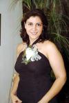 04062006 
Melissa Villarreal Martínez, captada en la despedida de soltera que le ofreció un grupo de amigas