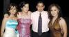 11062006 
Paulina Villasana Valdez junto a sus hermanos Gaby, Pamela y José Carlos.