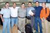29062006 
Rogelio Ramírez, Beto Llama, Daniel Gutiérrez, Nacho Berlanga y José Llama viajaron a África, los despidió César Villarreal.