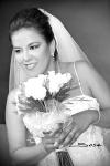 Lic. Selene Galván Hernández, el día de su matrimonio con el Ing. Juan Gerardo Vitela Sandoval.

Estudio: Sosa.