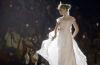 La modelo argentina Martina Klein, luce un vestido de novia de Jesús Peiró.