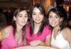 08072006 
Becky García, Marisol Castro y Myriam Contreras.