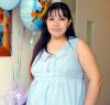 09072006 
Susana Galván de Méndez espera el nacimiento de su bebé para el próximo mes.