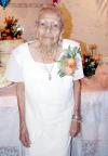 13072006 
Aurora de Ibarra celebró su cumpleaños número 100.