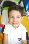 31072006
Con una alegre reunión el pequeño, José Emiliano Muñoz Bekris, fue festejado por sus papás Rebeca Bekris de Muñoz y José Ángel Muñoz Ortiz, al cumplir tres años de edad.
