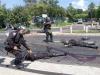 Al menos dos policías murieron durante un enfrentamiento entre manifestantes y agentes policiales en una jornada de protestas en San Salvador, que también ha dejado varios heridos, según informes preliminares.