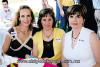 Susana Villegas, Ma. Luisa Berrueto de Pérez y Layla G. de Barocio.