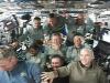 Los astronautas Michael Fossum y Piers Sellers regresaron a la Estación Espacial Internacional (EEI) después de más de siete horas de trabajo en la bodega abierta del transbordador 'Discovery'.