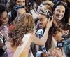 Puerto Rico celebra el quinto título mundial de belleza que gana una puertorriqueña tras el triunfo de Zuleyka Rivera en el auditorio Shrine de Los Angeles.