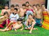 Tite, Daniel y Analu.