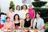 DORA SE VA A CHILE
Ángela Navarro, Gaby Rodríguez, Dora Alicia Flores, Lorella Franco y Laura Garza.