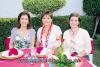 FUE UN LINDO CUMPLEAÑOS
Lourdes G. de Islas, Lorena G. De Cabranes, Consuelo I. de González y Beatriz G. de Lozano.