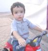 16082006
El pequeño Ricky Camacho González cumplió dos años de edad y los festejó con un divertido convivio infantil.