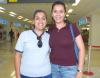 28082006
Leila Molina viajó a Guadalajara, la despidió Jeannine Molina.