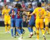 La presencia de algunas de sus figuras y los nervios de los jugadores de Tigres bastaron para que un Barcelona a medio gas impusiera condiciones desde el primer minuto de un partido poco espectacular y mal jugado del lado de los locales.