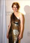 La actriz Melina Kanakaredes bromea con los periodistas