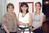 03092006 
Olga Salas, Marcela Pámanes y Martha Rodríguez.