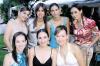 Lorena Anaya, Lorena y Daniela Murra, Claudia Flores, Mónica Alarcón de Cruz, Paola Pámanes y Jaqui Montes.