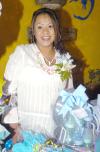 30112006
Olivia Mariana Ramírez de Ramos, en la fiesta de canastilla que le ofrecieron para el primer bebé que espera