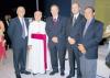 Guillermo Mila, Sr. Obispo Jose Guadalupe Galván Galindo, Ramón Iriarte, Víctor Ramírez y Dr. De Lara.