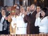 Monseñor Diego Monroy Ponce, rector de la Basílica, ofició la misa y la bienvenida a familiares y amigos, luego la bendición a la urna donde se encuentran las cenizas del comunicador.