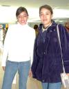 03122006 
Ruth Acosta y Susana Sánchez viajaron con destino a Mèxico.