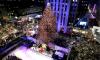 Las luces del árbol de Navidad del rockefeller center son encendidas en la 74 ceremonia anual, en Nueva York