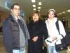 09122006
María, Carlos y Natalia Quintero viajaron a Los Mochis, los despidió Mariana Valadez.