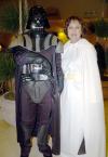 10122006 
Jorge Garza y Alma Islas de Garza, como Darth Vader y la princesa Leia.