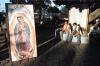 Centenares de salvadoreños se unieron  a las celebraciones por el día de la Virgen de Guadalupe, patrona de México, cuya veneración se ha extendido a otros países.