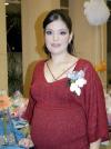 17122006
Éricka Gabriela González de García, en la fiesta de canastilla que le ofrecieron para el bebé que espera.