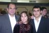 29012007
Celina Fernández Elósegui con sus hijos Ricardo y Luis Ángel.
