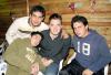 Sandra González, Karina Olais, Alberto Jerkov y Memo Torres.