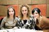 Meche Romo, Roxana Montañéz y Priscila Álvarez.