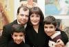 03022007 
 Jorge Garza y Ana Laura Fernández de Garza con sus hijos Jorge, Adrian Garza Fernández