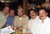 10022007
 Luis Salmón, Manuel Negrete, Javier Ortuela, Luis Chávez e Ignacio Corrales