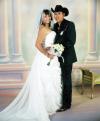 Srita Aída Luisa Guardado Olivares contrajeron matrimonio en la Catedral de Nuestra Señora del Carmen, el dos de diciembre de 2006.