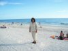 La Dra. Beatriz Adame en las playas de Miami, Florida, en Julio del 2007.