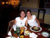 Elva de la Garza y Miriam Balderas disfrutando de un rico cafe en Indianapolis, IN Julio 2006