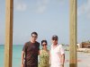 En esta foto estoy con mis hermanos Hugo y Zayne en la playa del que sera el proximo Hotel sanctury de Punta cana en Republica Dominicana 24-07-07