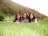 Yasmin Alonso de G.acompañada de sus hijas Mariana y Andrea Garcia de vacaciones en Aspen Colorado.