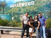 Pablo Saucedo y Estela Ceniceros acompañados de sus hijos Francisco y Patricia  en su visita a los Universal Studios Hollywood el Octubre pasado