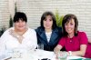 Martha Nelly Ramírez de Villarreal, Paz Lozano, Norma Boehringher y Estelita Obeso.