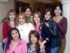 04032007 
Lupita Ramírez de Manzanera fue felicitada con motivo de su cumpleaños, por sus amigas Ileana Medina, Pilar Negrete, Elisa Guerrero, Elsa, Richi, Lupita, Nancy, Elvira, Rosario, Paty y Lina.