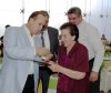 04032007 
La señora Beatriz Ruiz de González recibió reconocimiento por 67 años de trabajo en El Siglo de Torreón.
