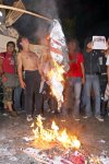 Violentas protestas en Mérida