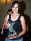 Laura Verónica Vega, ganadora Categoria Damas Dos.