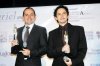 Rodolfo y Gabriel Riva Palacio Alatriste, de la pelicula De huevos, ganadora al Mejor Largometraje de Animación.