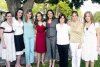 Ana Laura Padilla, Laura Galera de Padilla, la novia, Hilda Patricia Pérez de Calderón, Ana Cristina e Hilda Calderón Pérez.